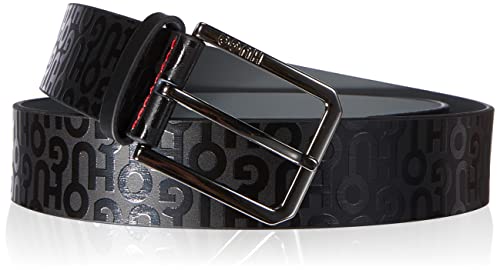 HUGO Pasek męski, czarny1, 115