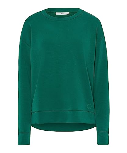 BRAX Bluza damska Style BO Soft Scuba, Ciemny malachit, 38