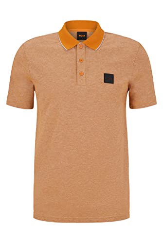 BOSS Męska koszula PeOxford, Open Orange, S