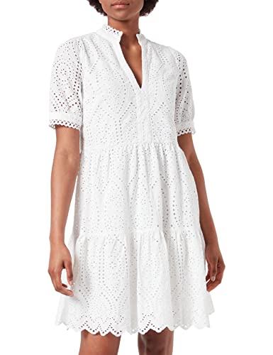 YAS Damska sukienka YASHOLI SS S. NOOS, Star White, L