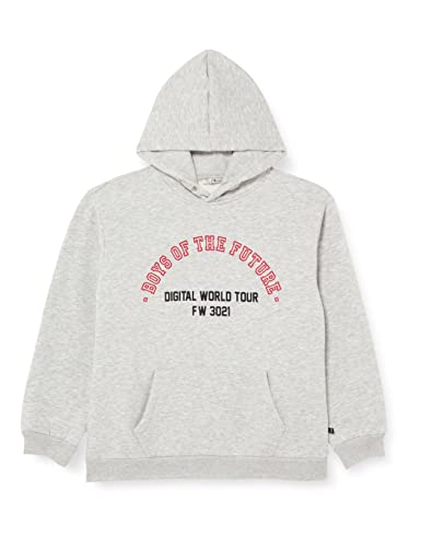 LTB Jeans Bluza chłopięca Yitda, Light Grey Mel 213, 8 lat