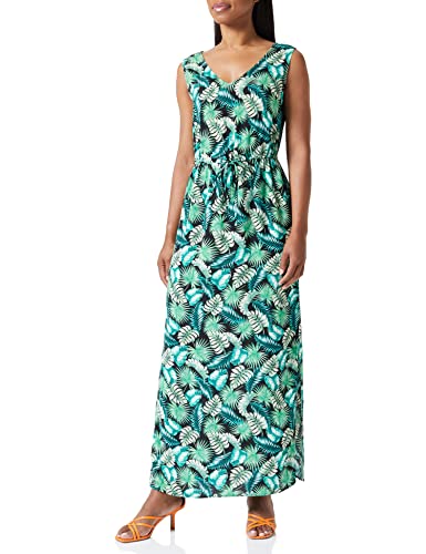 VERO MODA Sukienka damska VMEASY SL Tank Maxi Dress R1 WVN GA, Amazon/Aop: Palm, L