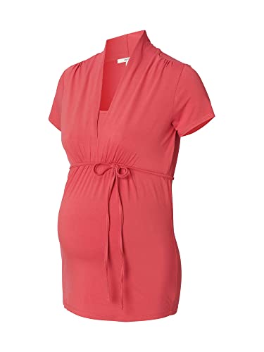 ESPRIT Maternity Damska koszulka z krótkim rękawem Nursing Short Sleeve Red-630, S