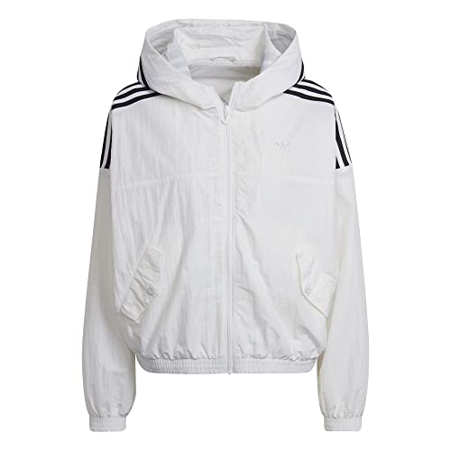 adidas Damska kurtka wiatrowa, biała, 40