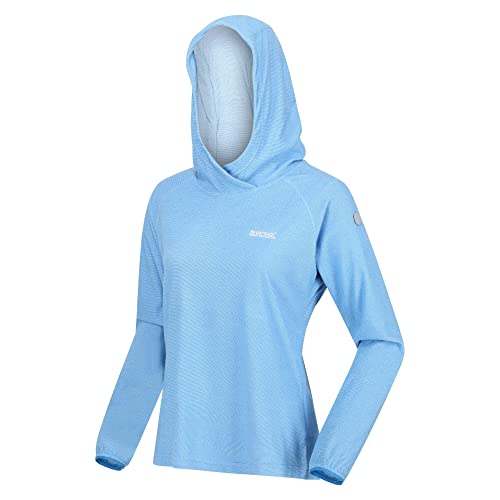 Regatta Damska bluza z kapturem WMNS Montes, Sonic Blue/White, 18