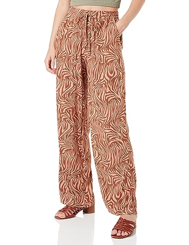 ICHI Damskie spodnie IHRITA PA na co dzień, 201993/Animal Natural, 40, 201993/Animal Natural, 40