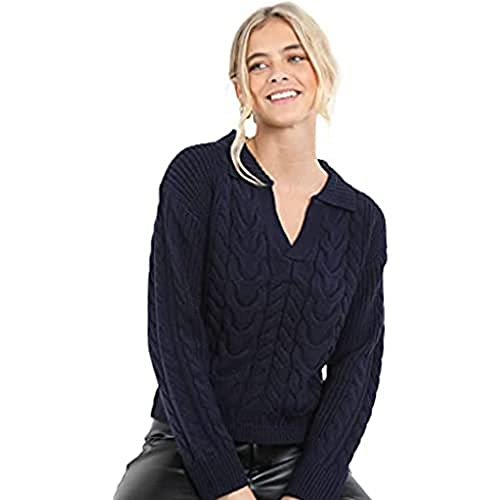 Brave Soul Sweter damski, granatowy, XS