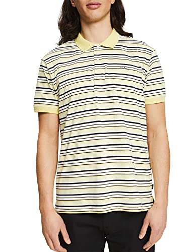 edc by ESPRIT Męska koszulka polo, 752 / żółty 3, M
