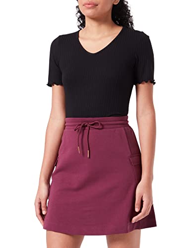 JdY Damska koszulka JDYFRANSISKA S/S SOLID TOP JRS NOOS T-Shirt, czarna, XS