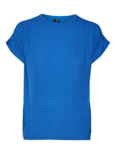 VERO MODA Women's VMALMA SL Wide JRS Top, Skydiver, L, skydiver, L