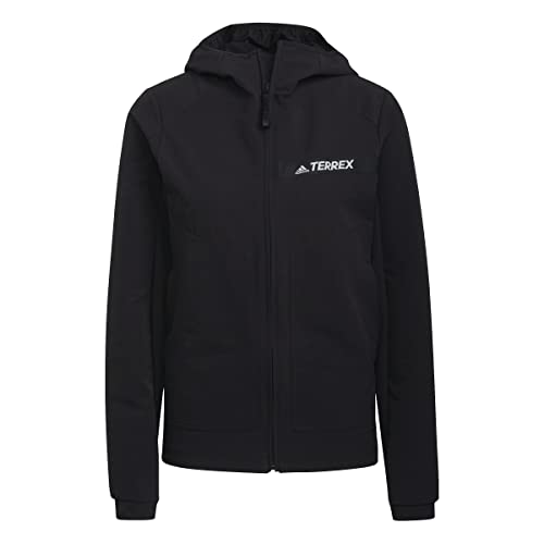 adidas W MT Softshel J kurtka damska, czarny, złoty, srebrny, XL