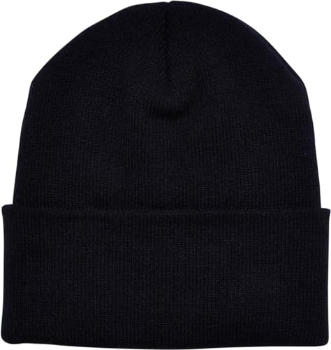 Flexfit Czapka z dzianiny YP Classics Thinsulate Cuffed Beanie Black One Size, czarny, jeden rozmiar