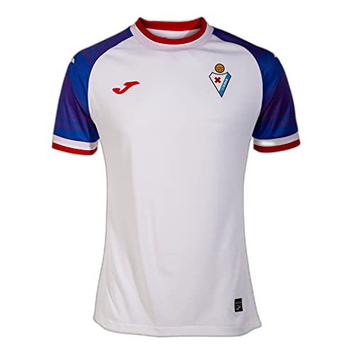 Joma Męski t-shirt Eibar Sezon 2022/23, koszulka z krótkim rękawem, biały, S, biały, S