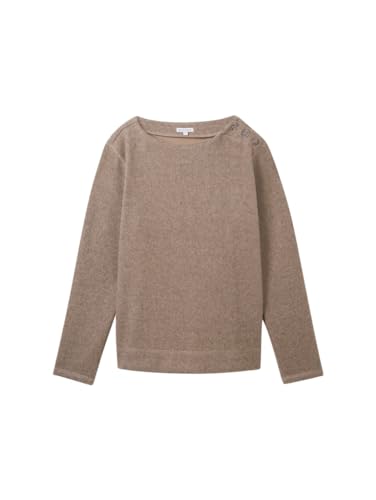 TOM TAILOR Bluza damska, 33962 - Doeskin Melange, L