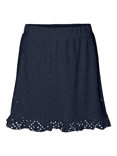 VERO MODA Women's VMCASJA SS TOP NOOS T-Shirt, czarny, XXL, czarny, XXL
