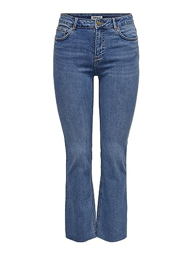 ONLY Onlkenya dżinsy damskie o regularnym kroju, niebieski (medium blue denim), 27W / 32L