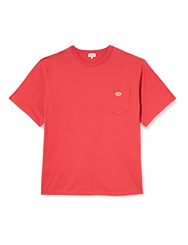 Armor Lux Héritage Avec Poche T-Shirt męski, Cranberry, XS