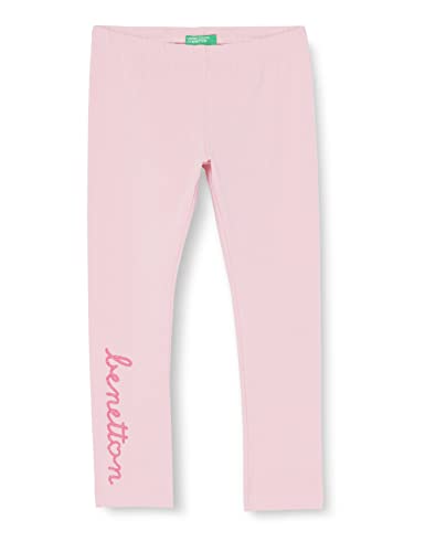 United Colors of Benetton legginsy dziewczęce, Różowy 31R, 9 Miesiące