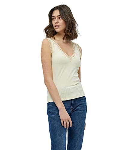 Peppercorn Damski top z koronką, Gardenia, L