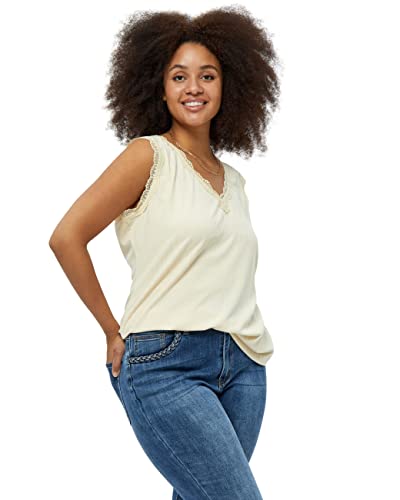 Peppercorn Damski top koronkowy GAI Curve 4, Gardenia, 16