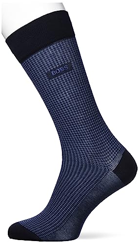 BOSS Męskie skarpety RS mini MC Regular Socks, ciemnoniebieskie, 39-42, ciemnoniebieski, 42 EU