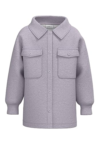 NAME IT Nmfkamma dziewczęcy kardigan z dzianiny, Orchidea Hush, 110 cm