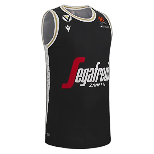 Macron Virtus M22/23 Home Europe SR, czarny, XL Mixed, czarny, XL