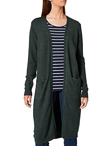 Vila Kobiety Viril Long L/S Knit Cardigan - Noos Kardigan, Zielony, XS