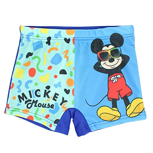 Disney Majtki kąpielowe dla chłopców, Niebieski, 6 ans