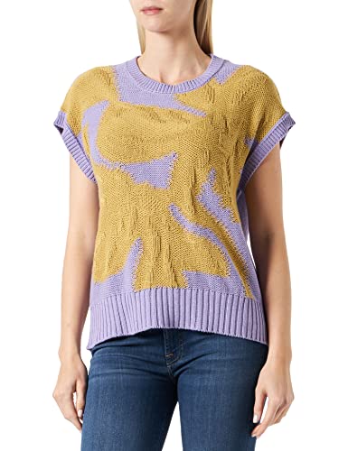 United Colors of Benetton Sweter damski, Wielokolorowy 81n, S