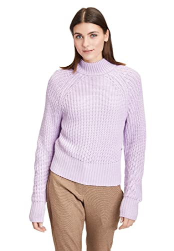 Betty & Co Damski sweter z dzianiny, krótki rękaw 1/1, lawendowy, 40, lawendowy, 40