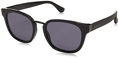 HAVAIANAS Guaeca 807/IR Black Sunglasses, 52, uniseks, dla dorosłych