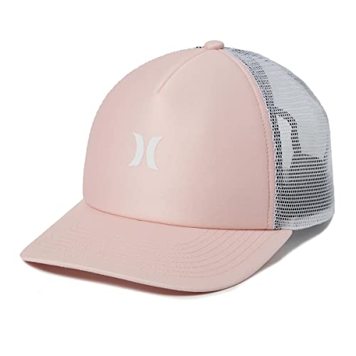 Hurley Damska czapka z daszkiem Hrly Icon Trucker czapka z daszkiem, rdzawy różowy, jeden rozmiar, Rust Pink, Rozmiar uniwersalny