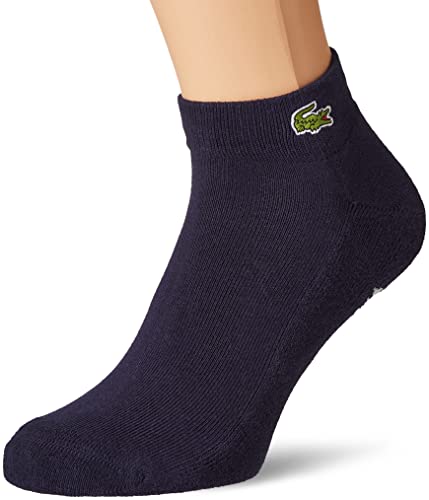 Lacoste Pończochy Unisex-Dorosły, Marine/Argent Chine, 35-38 EU