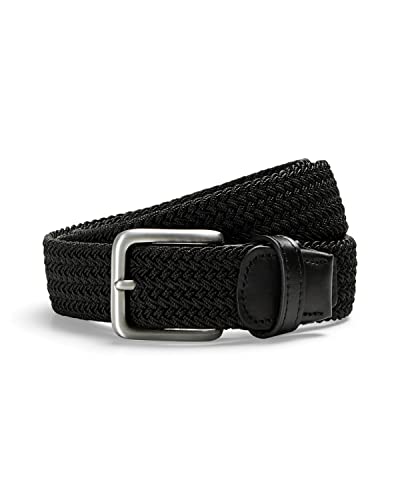 JACK&JONES JUNIOR Jacspring Woven Belt JNR NOOS pasek, czarny, 80