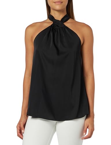 Pinko Torcello Top Satin Stretch Leg Koszula Damska Elegancki, Z99_nero Limousine, M