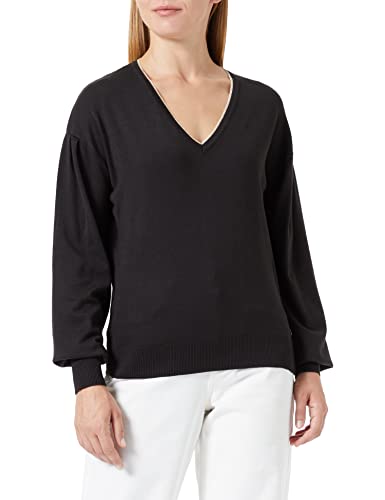 Garcia Damski sweter T20243_Ladies, czarny, XXL (DE)