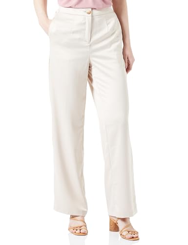 VERO MODA VMUVITA Wide Pant TLR BTQ spodnie damskie z szerokimi nogawkami, Moonlight, 38