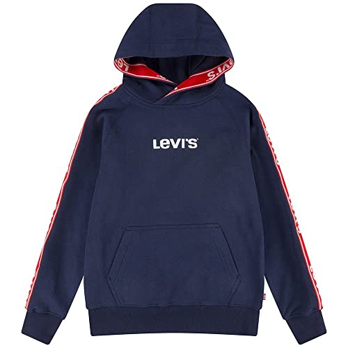 Levi's Kids Chłopięca bluza z kapturem z logo Lvb, Akademia Morska, 10 Lat