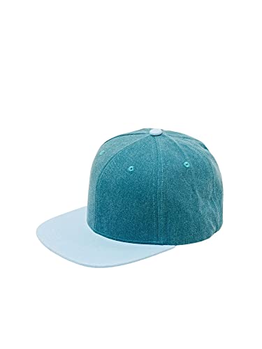 ESPRIT Czapka z daszkiem z bawełny, Dark Teal Green, L