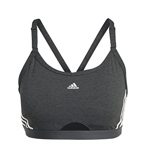 adidas Aer Ls 3s Biustonosz sportowy Kobiety , Brgros/biały , L