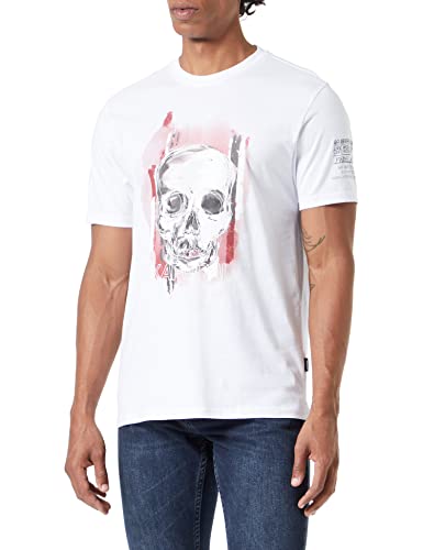 Kaporal Męski t-shirt farba-model-kolor biały rozmiar S, S