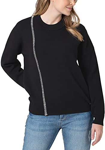 Timezone Damski sweter Fancy, czarny, XXL