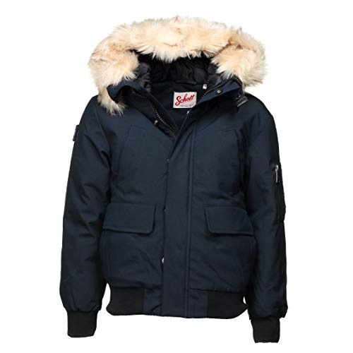 Schott NYC kurtka chłopięca, Niebieski (Navy), 12 lat