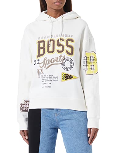 BOSS Bluza damska Women's C_Eraisy_Sport, Open White118, M