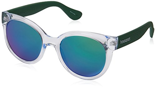 Havaianas Damskie okulary przeciwsłoneczne NGOLDNHA/M Z9 QTT 52, zielone (Cry Green/Green)