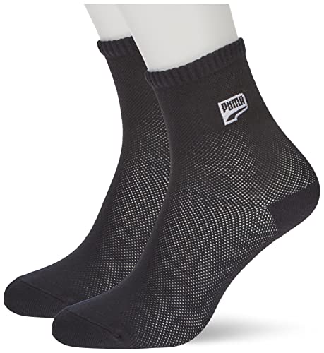 PUMA Damskie krótkie skarpety z siateczki, Black Combo., 35 EU