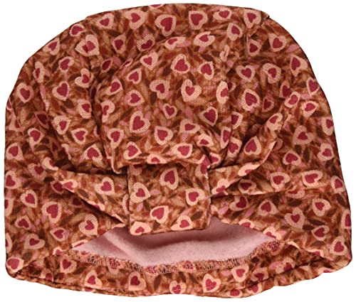 Sterntaler Dziewczęca czapka węzłowa serce czapka, jasny czerwony, 53 cm
