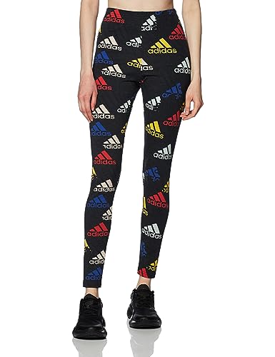 adidas Legginsy damskie, karbon/Multco/biały, XS