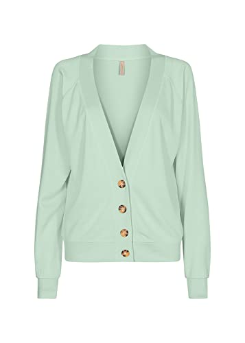 SOYACONCEPT Sweter damski kardigan, Frosty Green, L